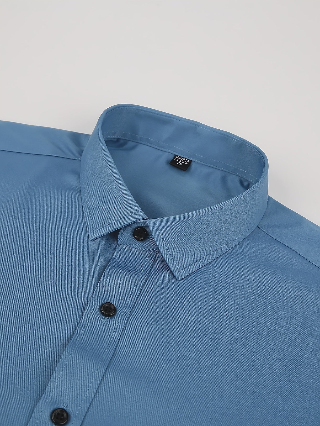 Men's Cufflink Shirt 2026 Spring/Summer French Cuff Shirt Breathable, Stretchy, Wrinkle-Resistant Business Casual Easter Gift Suitable for Men, Husband, Father Holiday Cruise Essential Short-Sleeve Shirt Summer Top Formal Dress Shirt