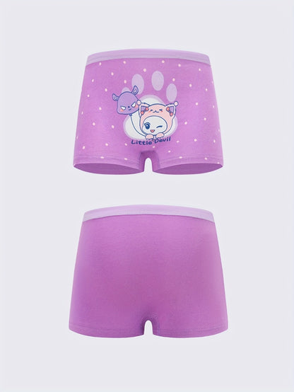 Girls' Boxer Briefs - 8-Pack Animal Print