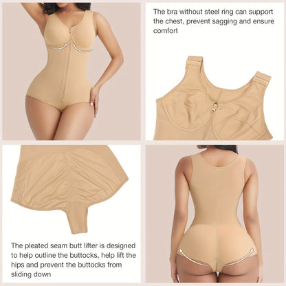 Women's Plus Size Shapewear Bodysuit - Regular Fit Style 3077