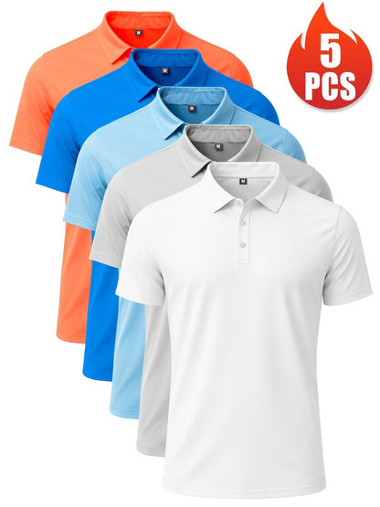 Men's Performance Shirt - Collared Short Sleeve 196389