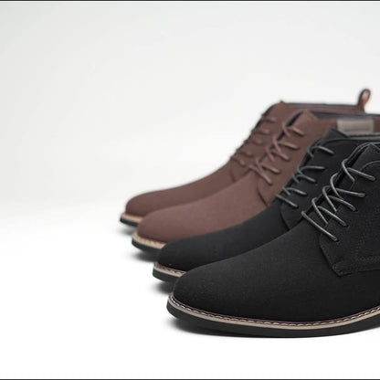 15008 British Style Frosted Short Boots