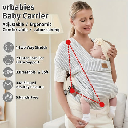 Baby Carrier - Soft Vrbabies Wraps Sling
