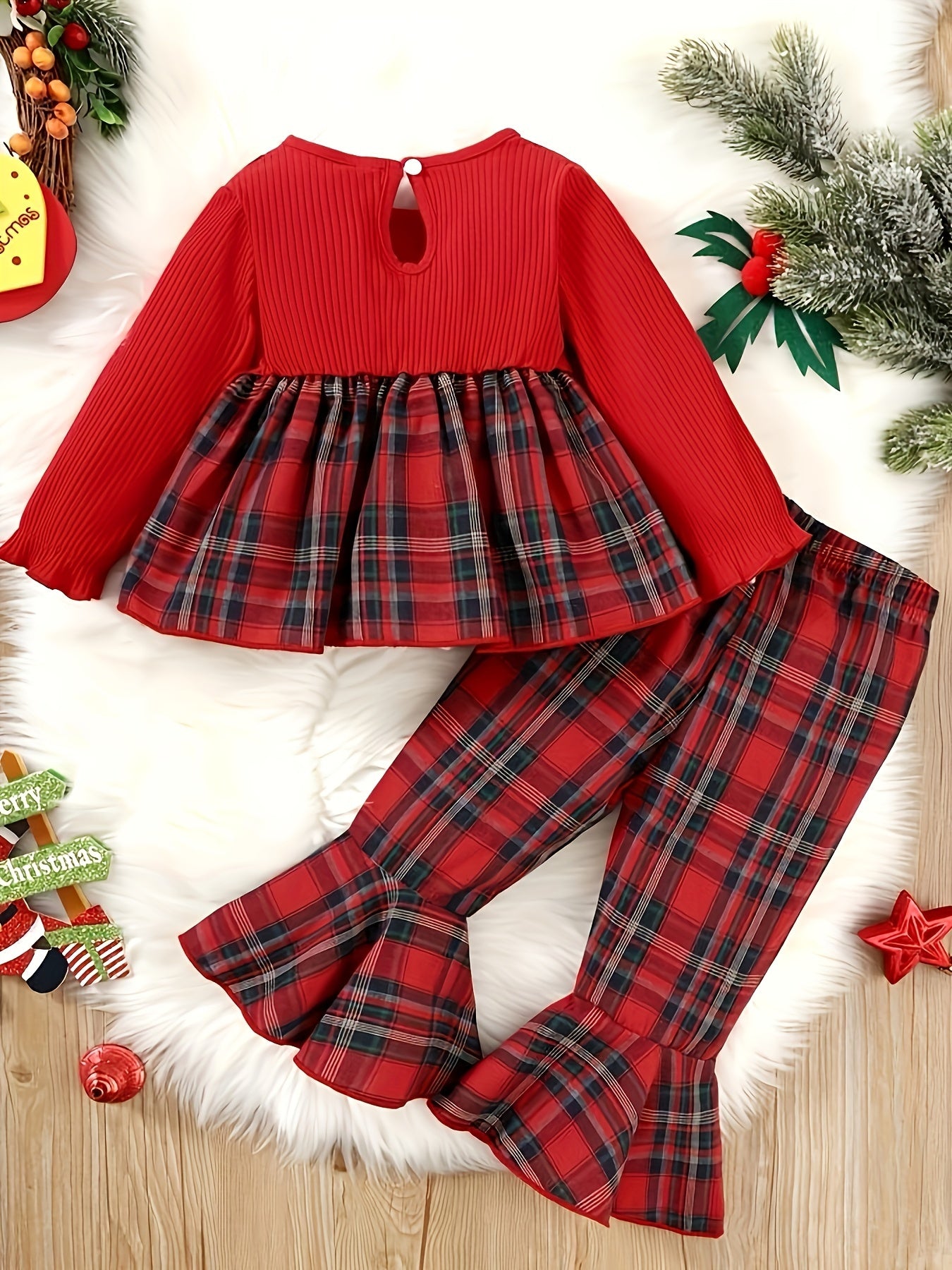 Girls' Autumn And Winter Two-piece Set, New Children'S Spring And Autumn Fashionable Western-style Top, Winter Pants, Girls' Pants, Skirt Set, for Outdoor