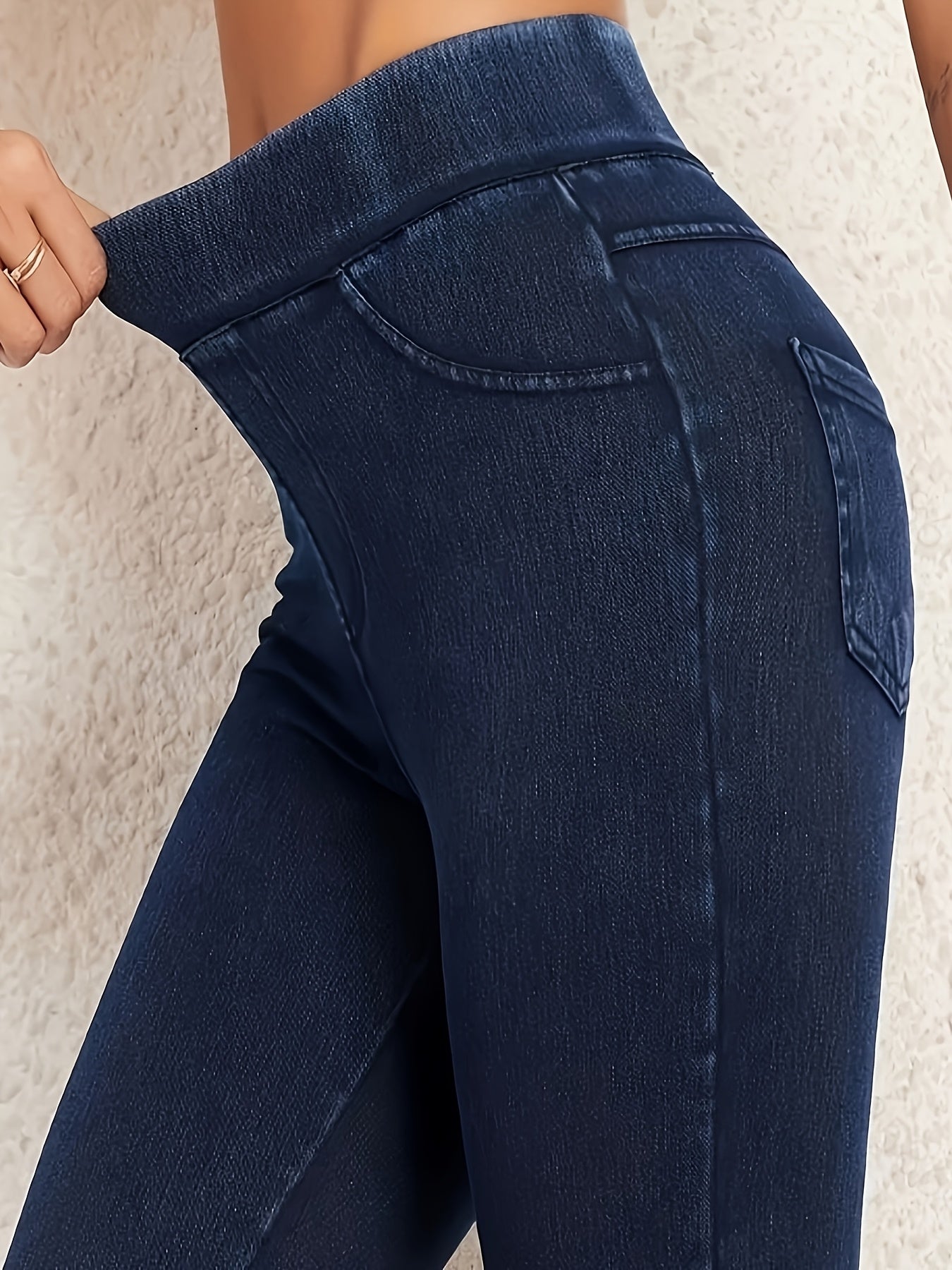 Women'S Elegant High Waist Slim Pants Versatile And Fashionable, Suitable for Daily Commuting, Leisure Outings, Shopping, And Wear, Four Seasons Wear Slim Pants