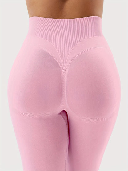 VOYJOY Women Impact Leggings Seamless Scrunch Butt Lifting Workout Leggings High Waisted Gym Yoga Pant
