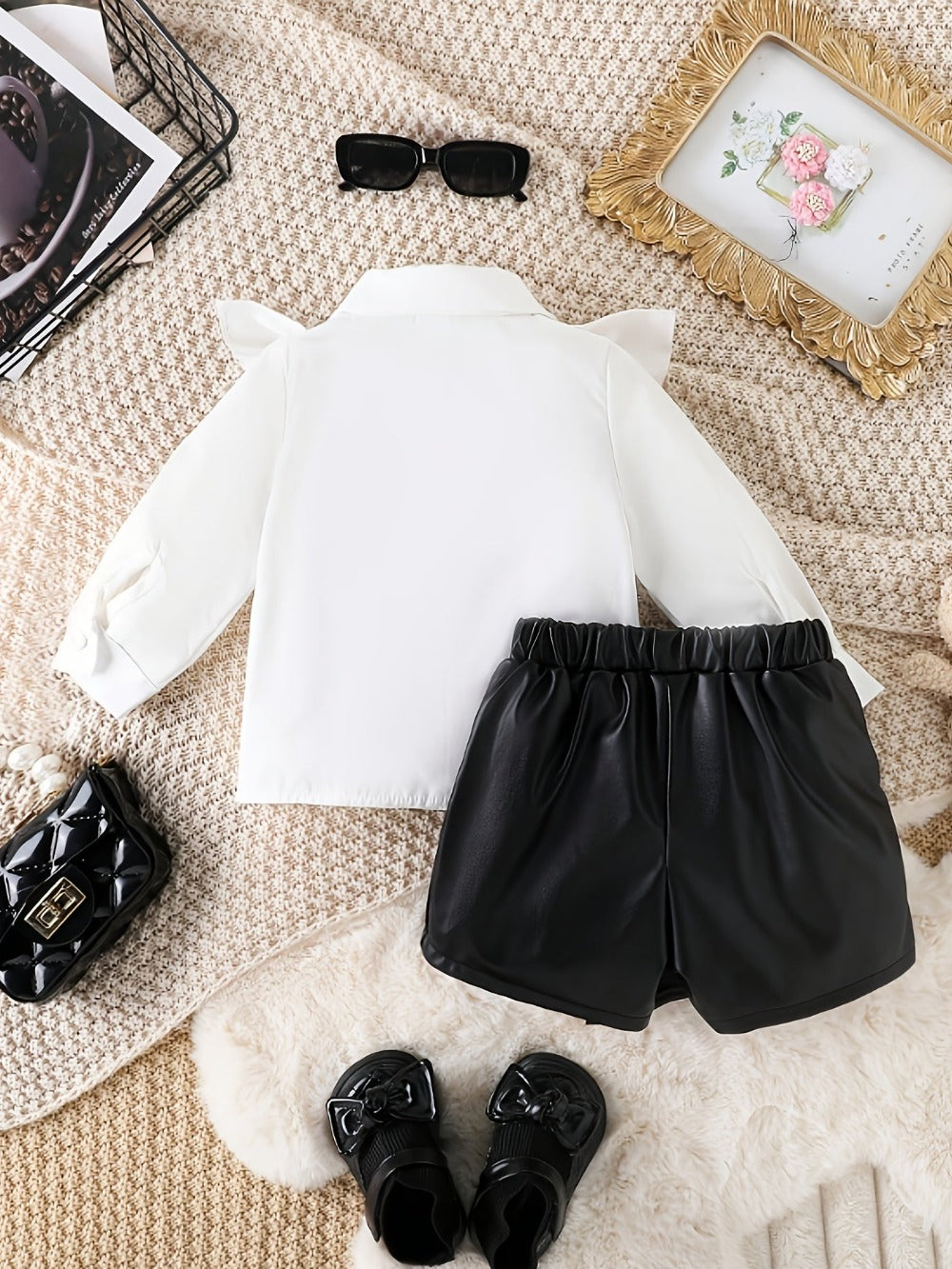 Baby Girl Casual Outfit Set - Summer