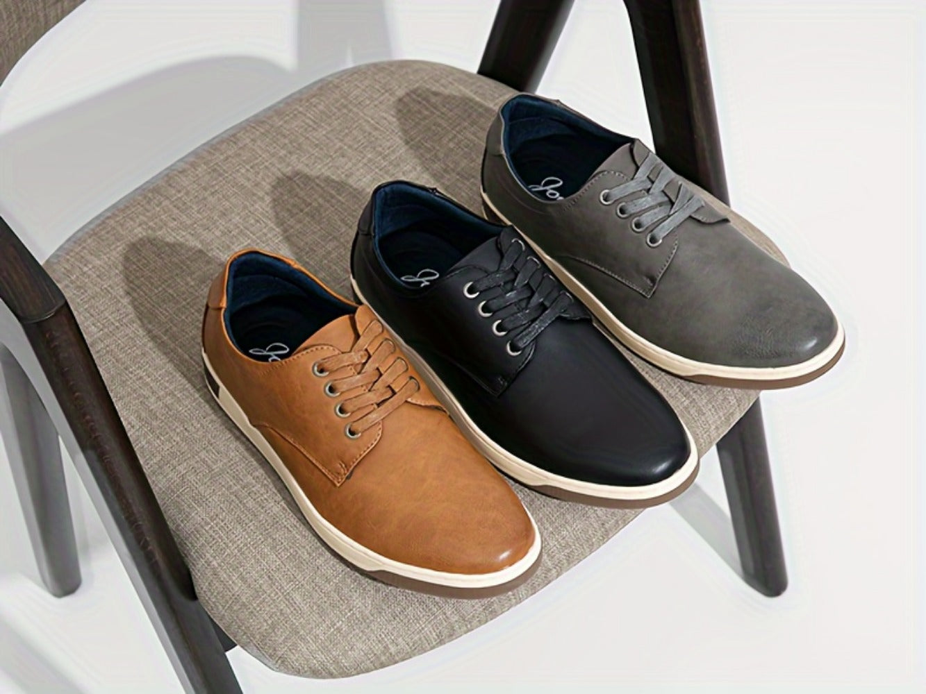 Men's Sneakers - Everyday Comfort & Durable Sole