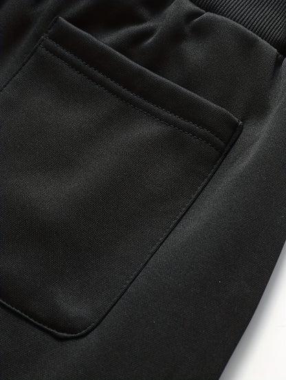 Spring And Autumn Style Men'S Zipper Open Cardigan Sports Suit