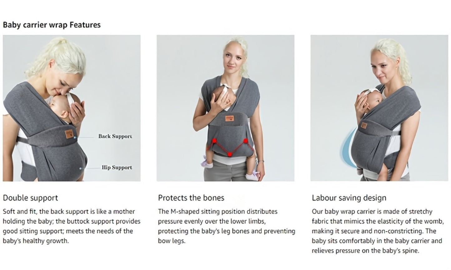 Baby Carrier - Soft Vrbabies Wraps Sling