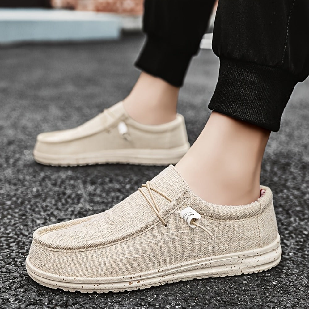 Men's Loafers & Slip-Ons - Breathable Canvas & Slip-On Comfort 612453