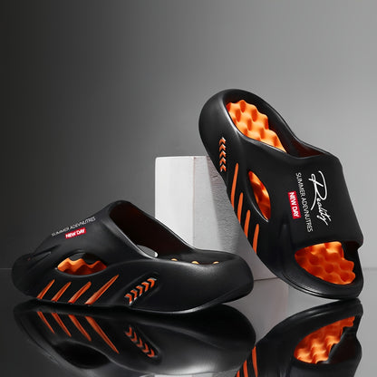 Men'S Summer Sandals, Casual Breathable Sports Sandals, Beach Slippers