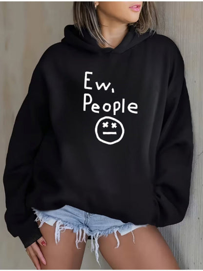 women's hoodie - Holiday Party Outfit - Soft Everyday Fall Tops - Machine Washable Casual Pullover sweatshirt