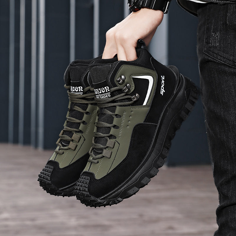 1 Pair Men's Low-Top Training Shoes - Breathable, Comfort for Walking, Running, Travel & Casual Wear, Comfy Shoes, Sleek Sporty Design, Textured Fabric Upper, Modern Athletic, Lightweight Construction, Walking Sneakers, Fitness Enthusiasts