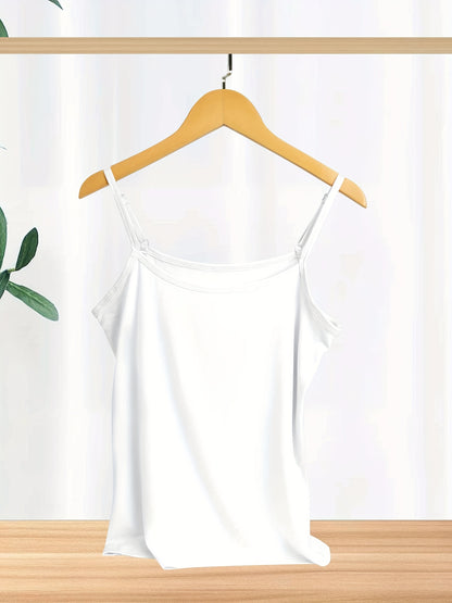 6-pack Women'S Camisole, Casual Breathable Camisole, Various Colors, Comfortable Basic Version