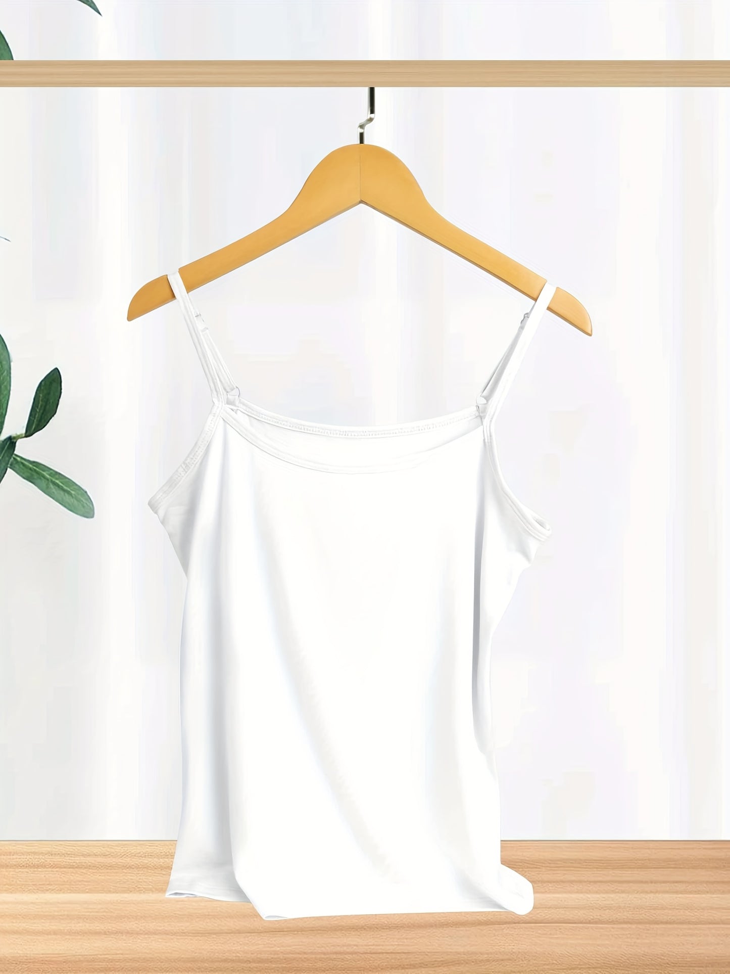 6-pack Women'S Camisole, Casual Breathable Camisole, Various Colors, Comfortable Basic Version