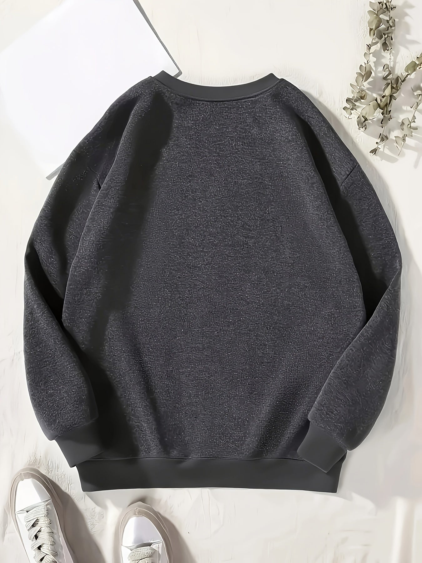 Love Life Letter Printed Round Neck Women'S Casual Long Sleeve Long Sleeve Sweatshirt