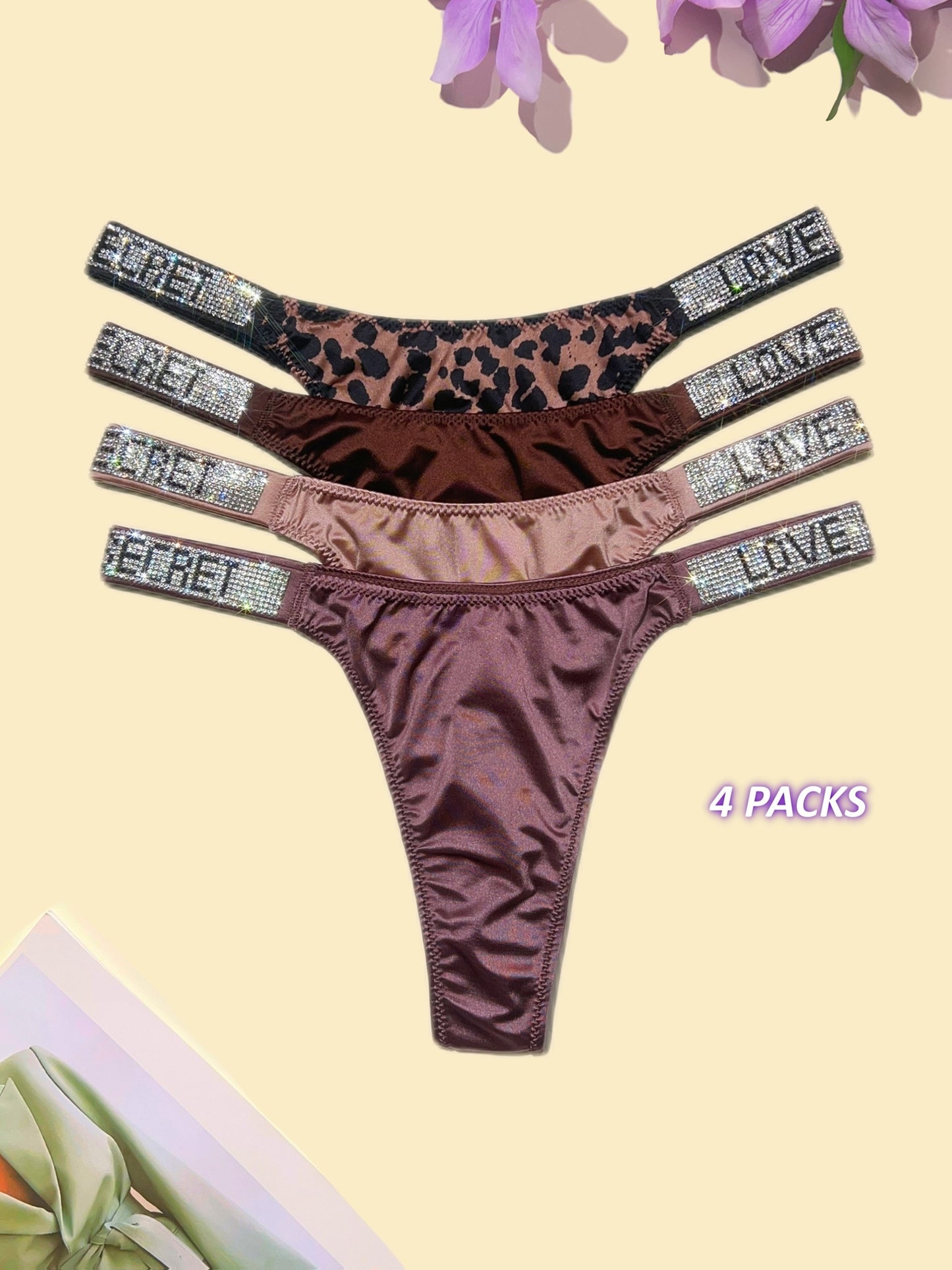Classical Design6-sets Highwaist Panties