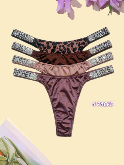 Classical Design6-sets Highwaist Panties