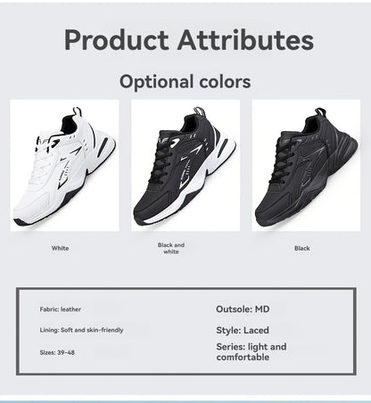 Men's Height-Increasing Sneakers Suitable for Teenagers & Students - Lightweight Upper & MD Sole, Low-Top Round Toe Sneakers for, Sports, Outdoor, Casual Wear - Large Size Comfortable Lace-Up
