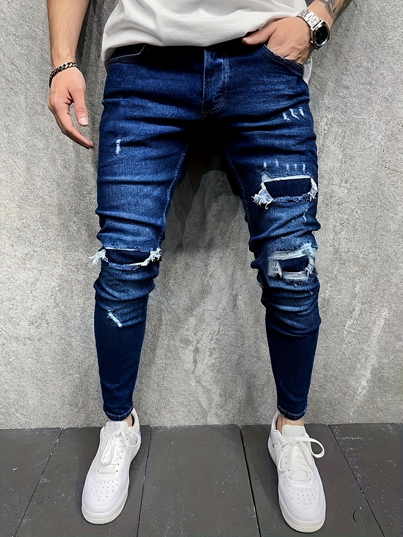 Men's Four-season Casual, Outdoor, Dating, Work, Business, Mature And Comfortable Jeans