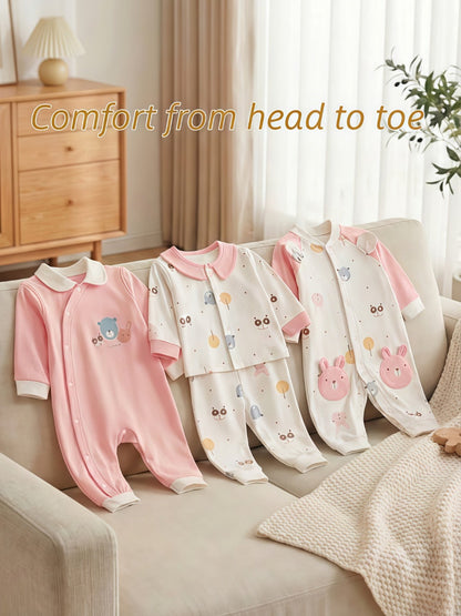 Baby Girls Outfit Set - 22-Piece Long Sleeve