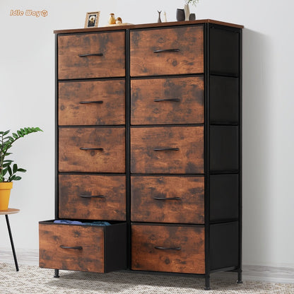 Fabric Drawer Dresser - Space-Saving