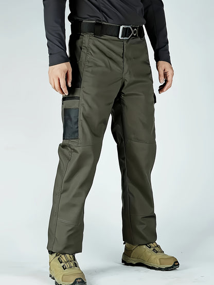 Men'S Tactical Cargo Pants - Quick-Dry Lightweight, Multi-Pocket Design, Regular Fit for Hiking, Camping, Outdoor Adventures (Belt Not Included), Hiking Pants, Adventure Clothing, Rugged Style, Scratch resistant Material, Utility Trousers