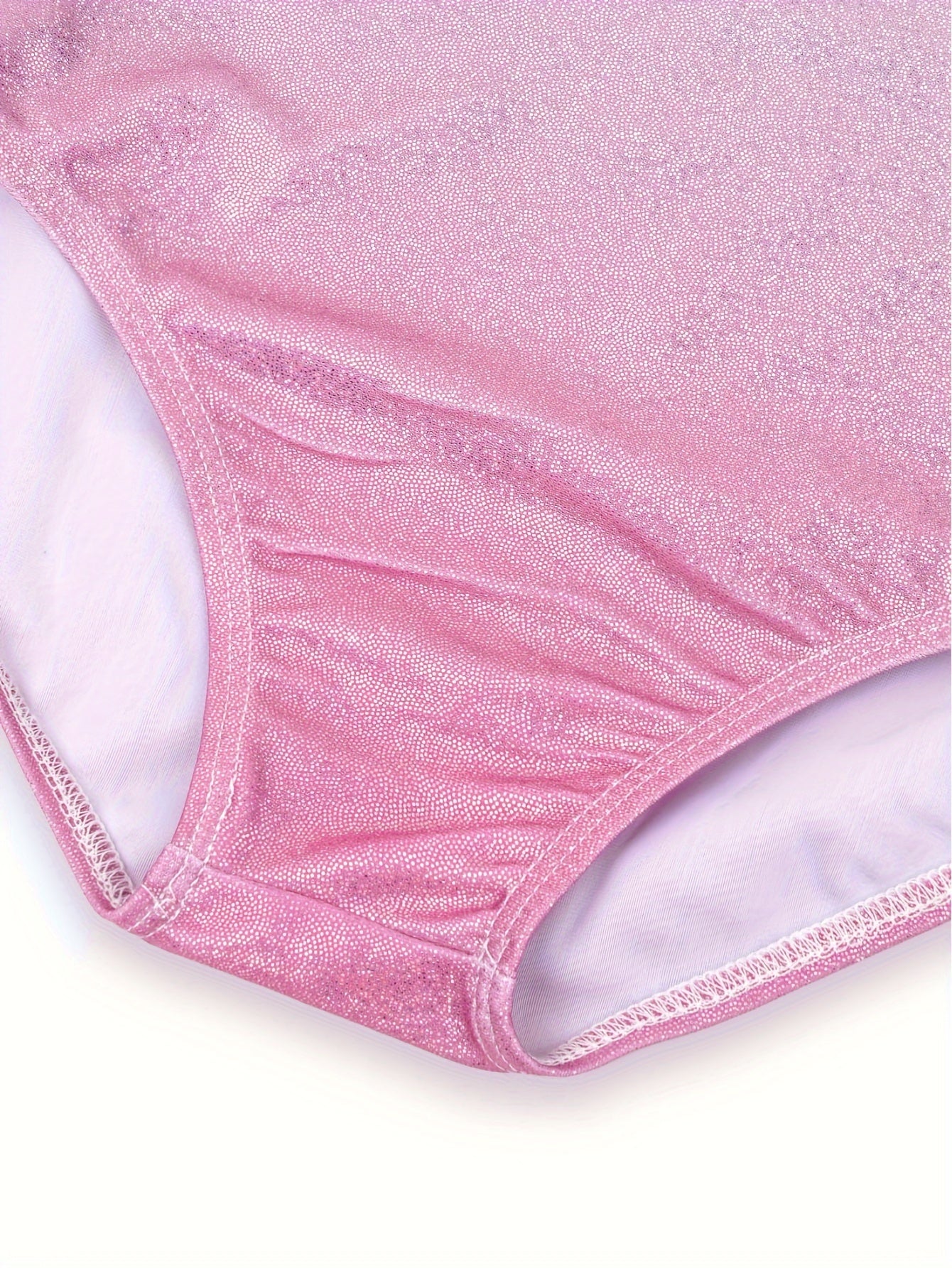Set of 3 Girls' Leotards Featuring Shorts And a Hairband, Designed with a Gradient Contrast, Diamond Decorations, And Sleeveless Style, Perfect for Ballet Dance Performances