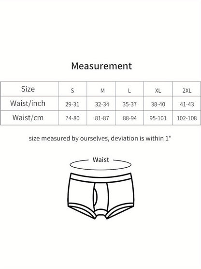 Men's Boxer Briefs - Breathable Soft