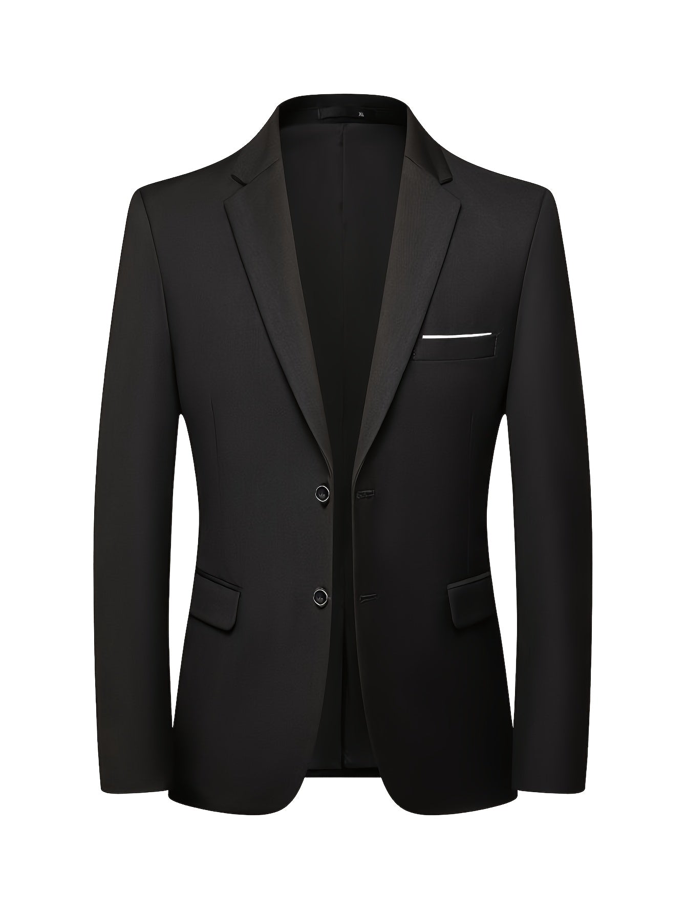 1pc Single Men'S Suit Jacket - Business Professional Formal Suit/ Spring/Autumn Slim-Fit Men'S Suit/ Office/ Party/ Wedding/ Banquet Business Jacket Coat
