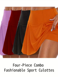 Black + Orange + Burgundy + Purple