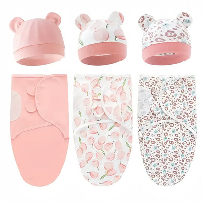 3-Pack Baby Swaddle Sacks - Newborn Swaddle Sack - Ergonomic Baby Swaddles 0-3 Months