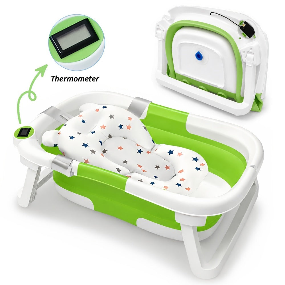 Baby Bathtub - Portable Foldable Travel Soft 3717