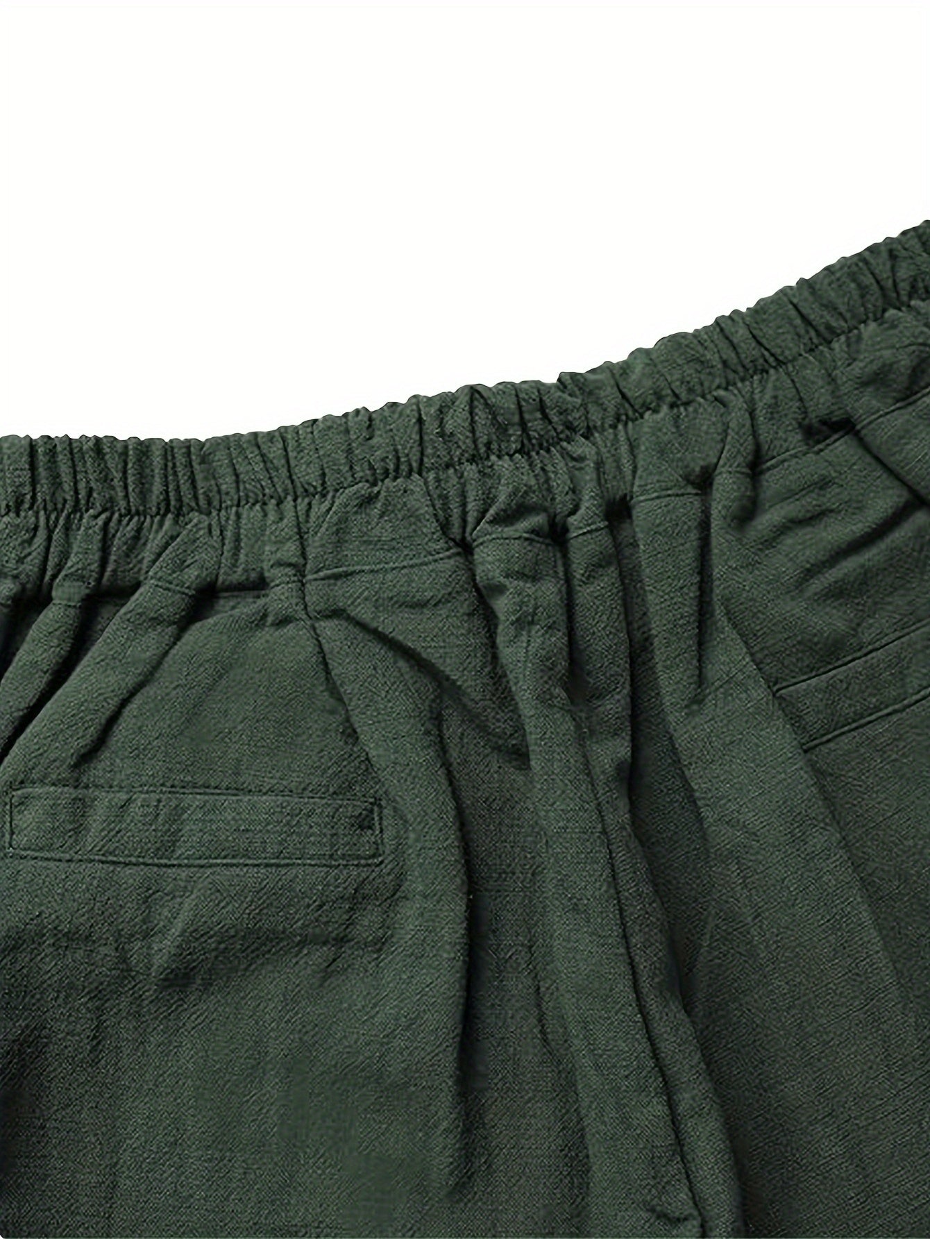 Women's Linen Pants - Summer High Waist Straight Leg Pants with Drawstring | Casual Beach Palazzo Pants | Boho Vacation Trousers for Travel