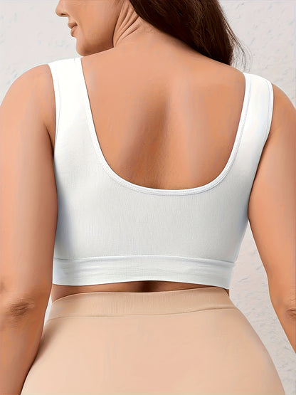 Women's Mixed Color 1 Knit Sports Bra - product view 7