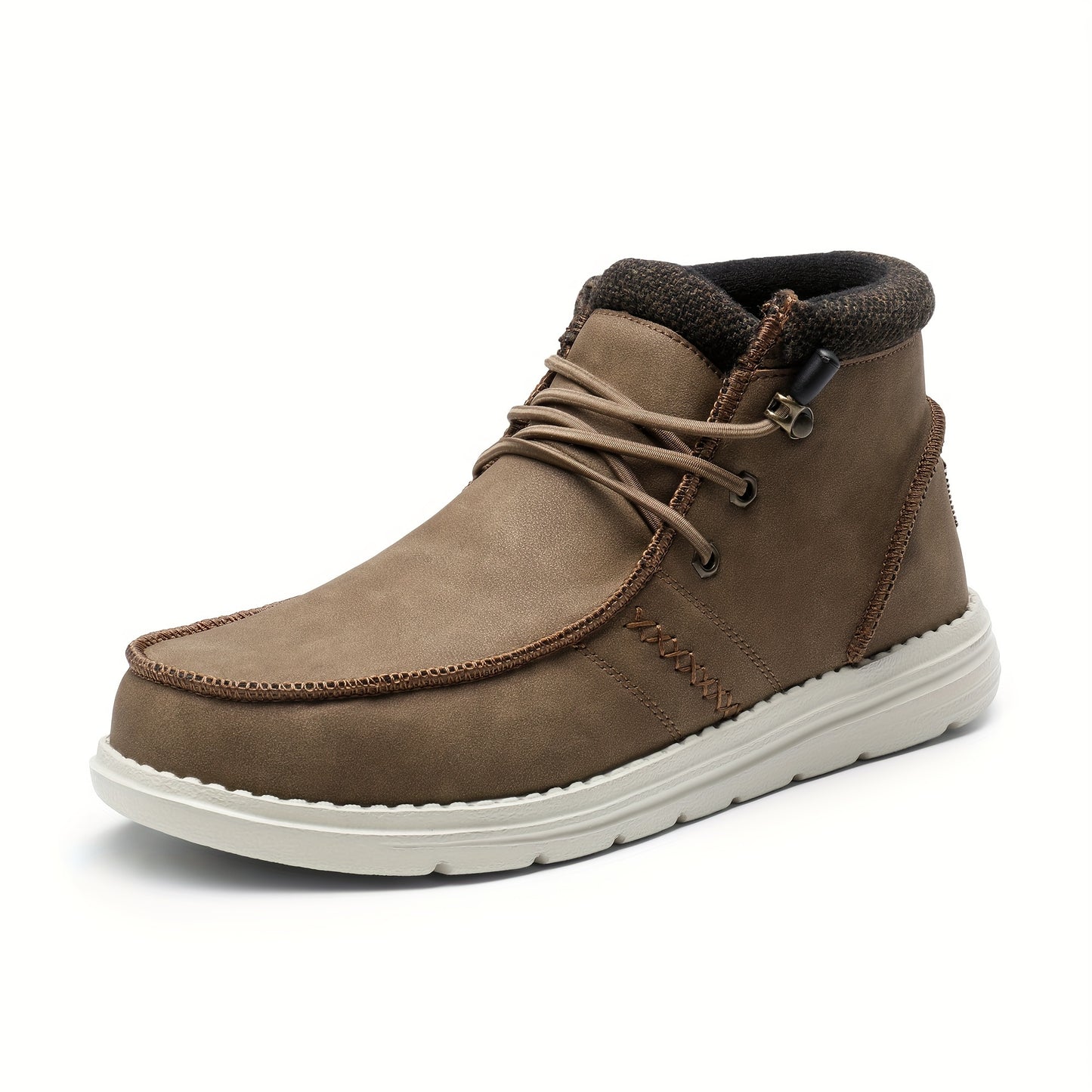 Men's Boots - Slip-On Ease & Warm Lining