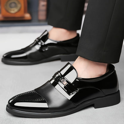 Fashion Business Dress Men Shoes Formal Slip On Dress Shoes Mens Oxfords Footwear High Quality Shoes for Men Loafers