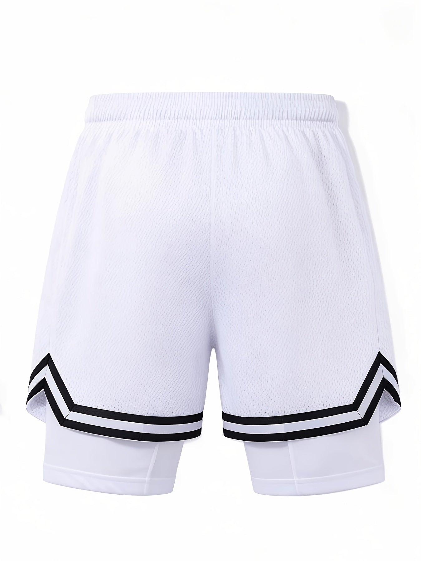 1pc Of Sports Basketball Shorts, Loose And Comfortable, Sweat Wicking And Breathable, Outdoor Running Lined with Stretch Cloth Quick-drying Training Pants
