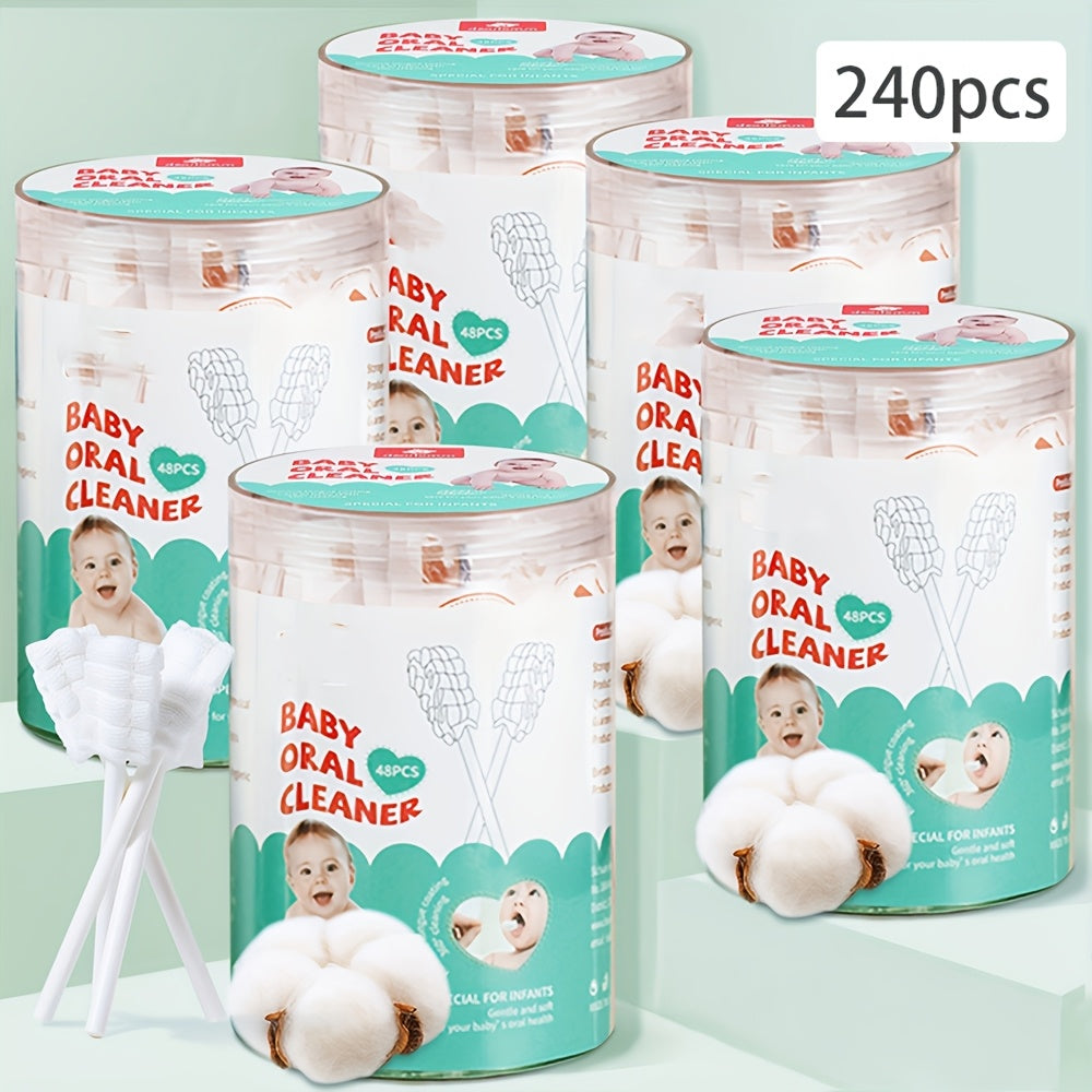 Baby Oral Care - 48-pcs Tongue Cleaner Toothbrush