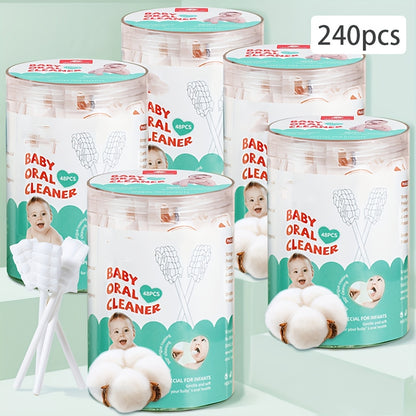 Baby Oral Care - 48-pcs Tongue Cleaner Toothbrush