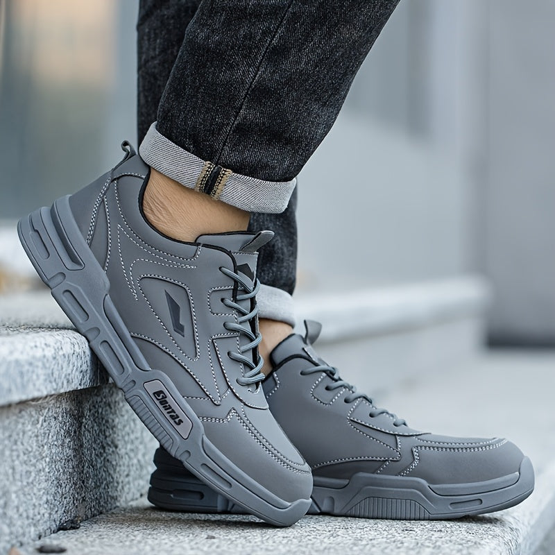 Men's Work Safety Boots Steel Toe Protection - Anti-smash, Anti-puncture, Anti-slip And Wear-resistant Rubber Sole - Suitable for Construction | Factory | Daily - Warehouse Shoes | Modern Work Shoes | Outdoor Workers