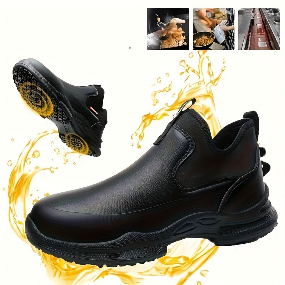 Unisex Kitchen Work Shoes - Slip-On Comfort & Durable Sole 937829