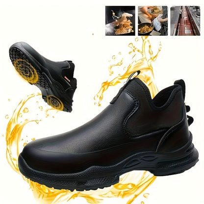 Unisex Kitchen Work Shoes - Slip-On Comfort & Durable Sole 937829