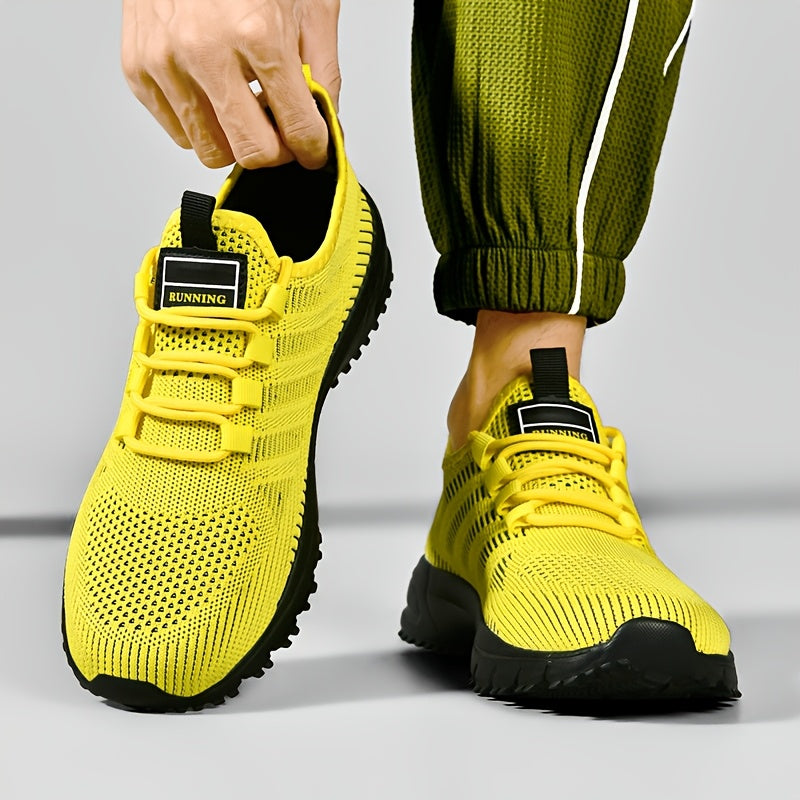Sneakers, Men's Sports Shoes Are Breathable, Non Slip Mesh Shoes, Low Cut Casual Sports Shoes Suitable for Fitness Centers, Jogging, And Daily Wear