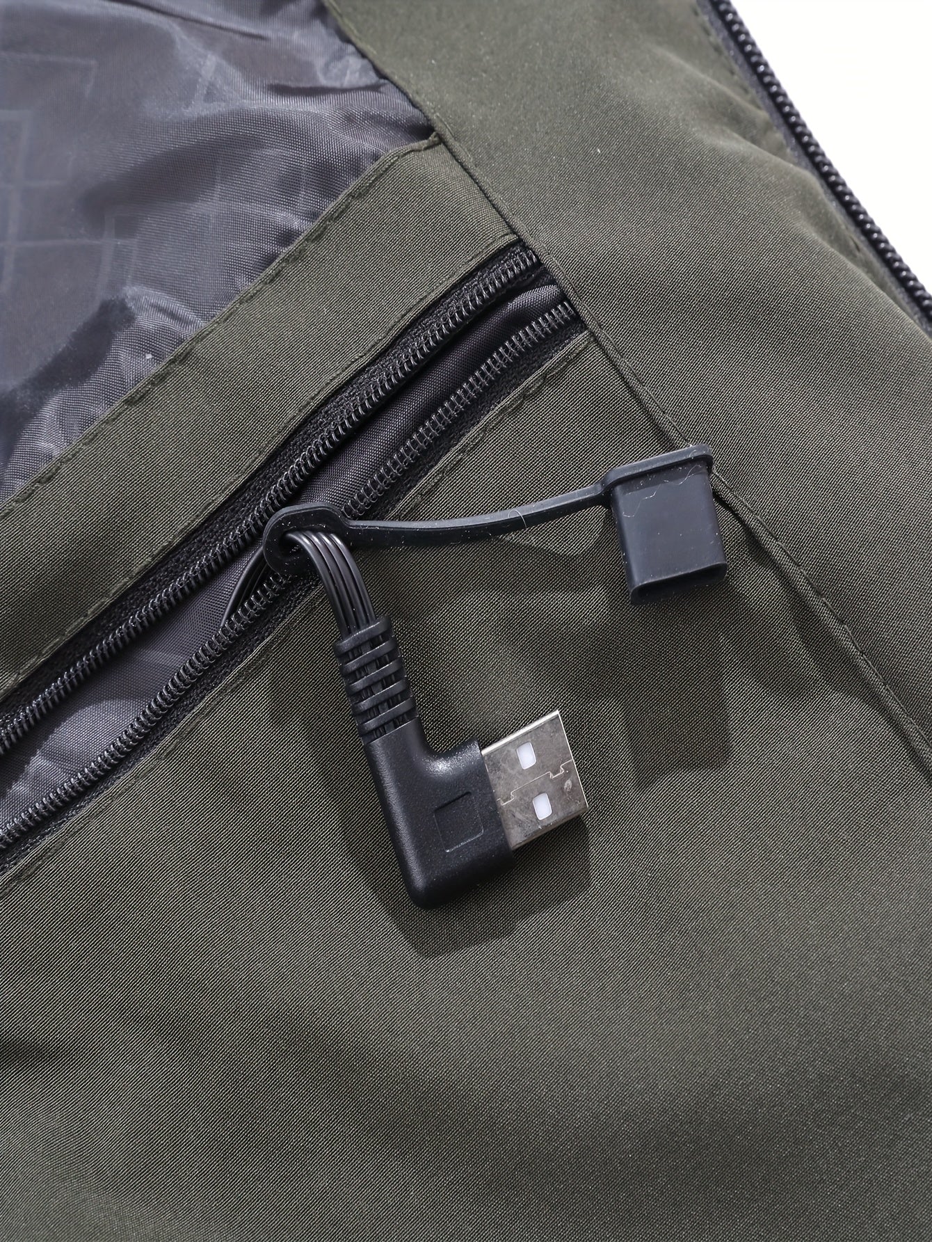 A Smart Heated Jacket Designed for Casual Warmth, Featuring 11 Heating Zones, Dual Controls, Three Heat Settings, a Hood with Drawstrings, Suitable for Autumn And Winter, Thickened for Business Wear, Perfect for Outings Or Home Use for Men.