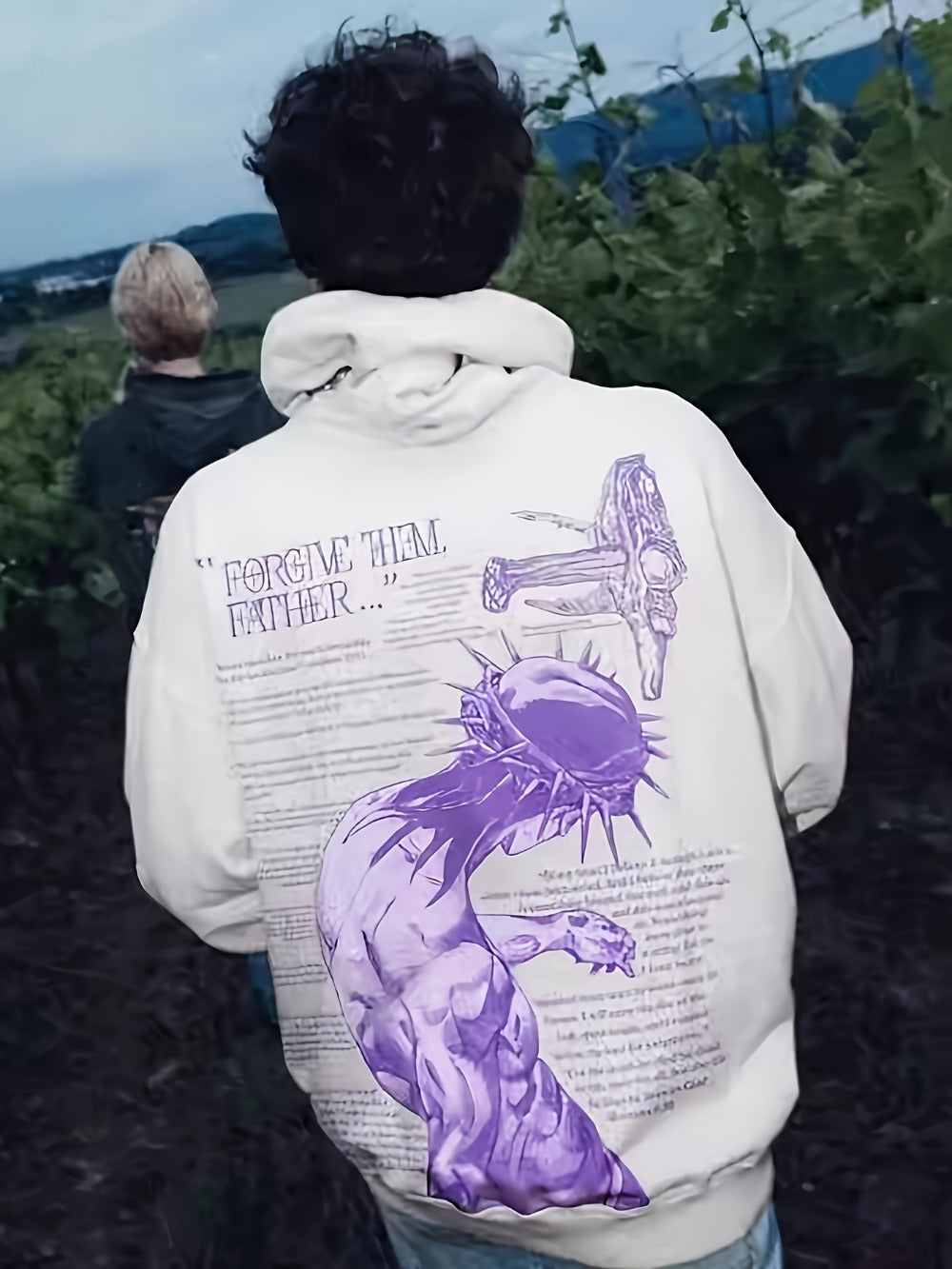 Men's Relaxed Fleece Graphic Hoodie