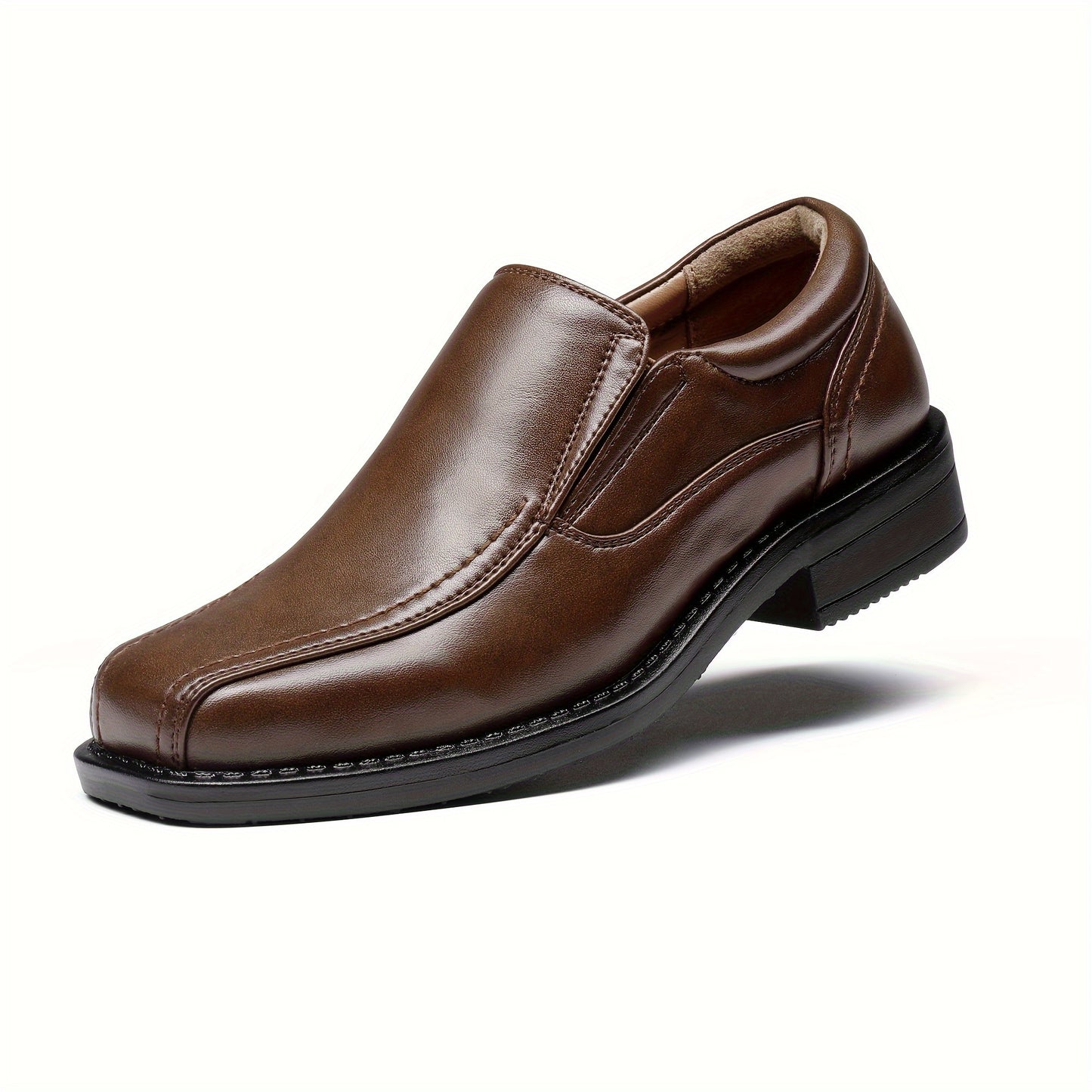 Bruno Marc Dress Shoes Classic Simplicity Slip-On Loafer Wedding Shoes