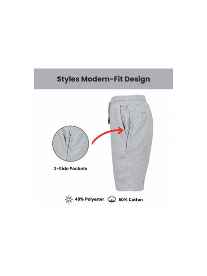 Men's Casual Shorts - Drawstring Waist With Pockets