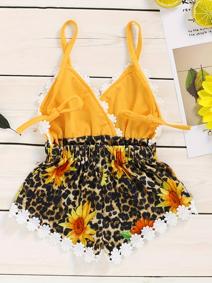 Baby Girl Casual Romper - Summer
