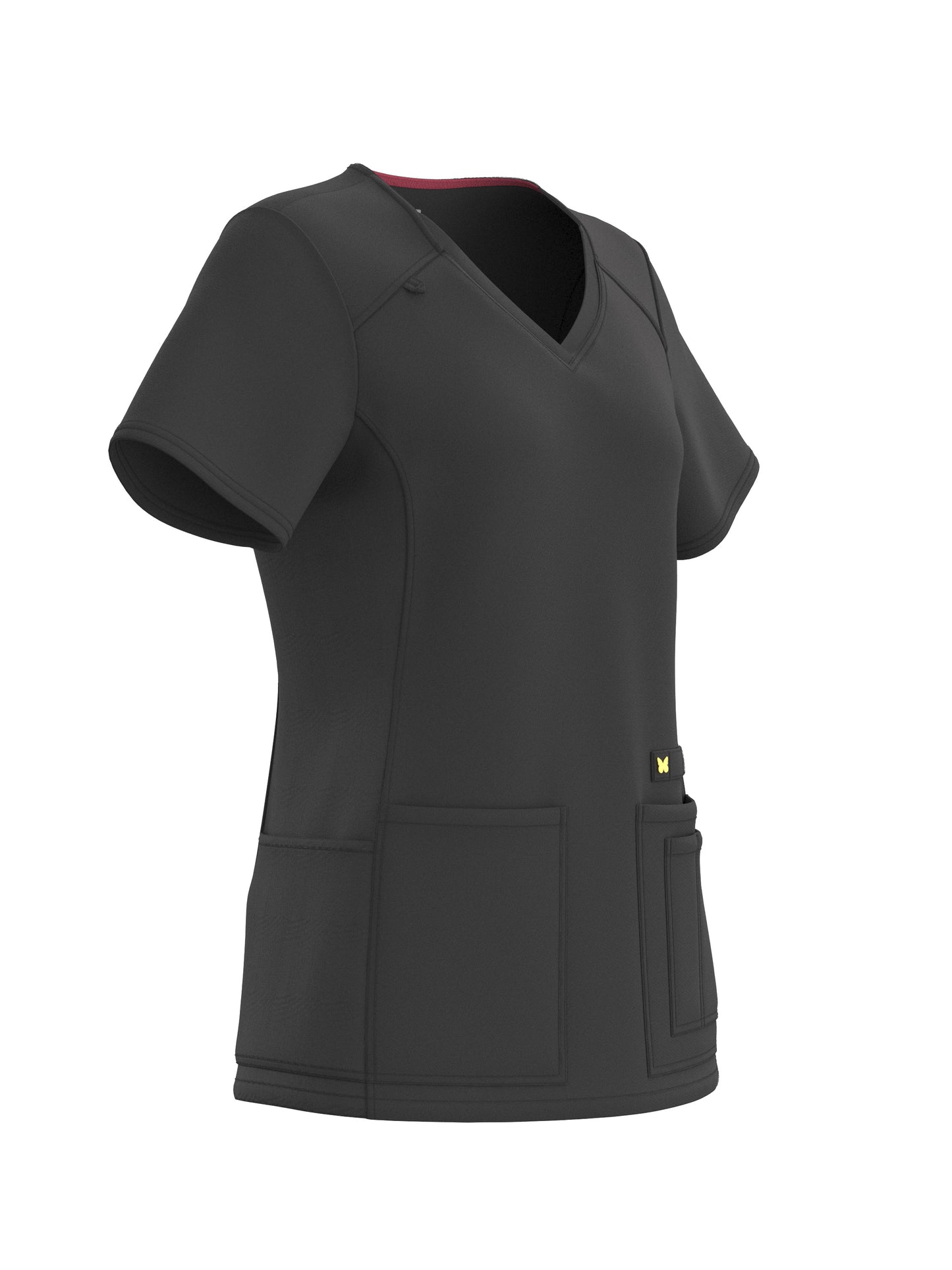 PandaFlex 4 Way Stretch Women Scrub Set Modern Fit V-Neck Top & Multi Pocket Pants 3371